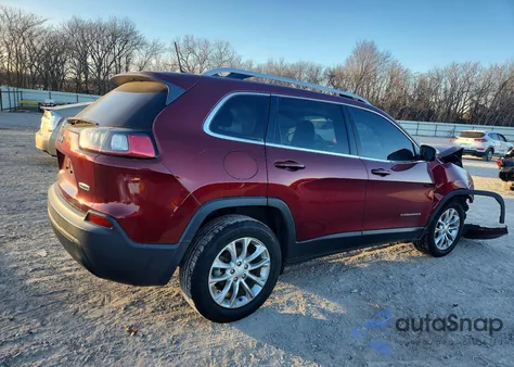 2019 Jeep Cherokee Latitude из США, поврежденный, VIN 1C4PJLCB7KD143324